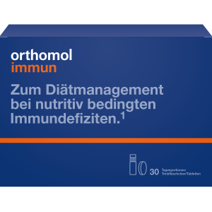 .TOP pasiūlymas! Orthomol Immun drink (buteliukai, tabletės) 30